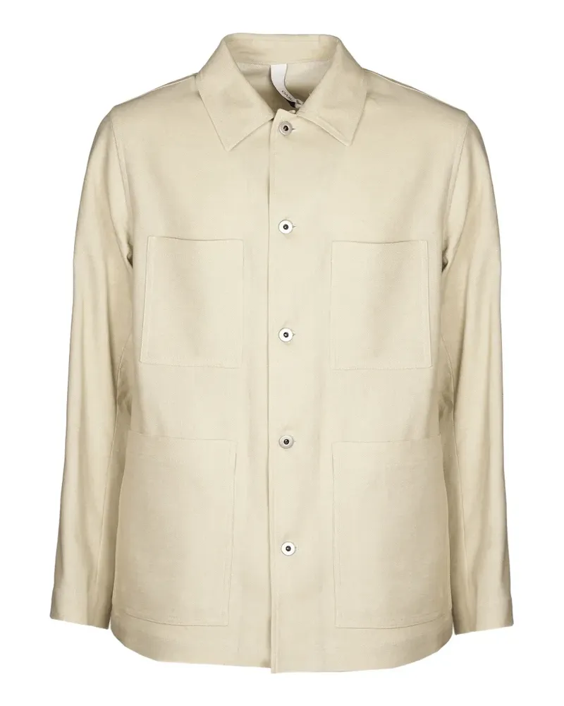 Hevò Jacke mit aufgesetzter Tasche - Nude Nude