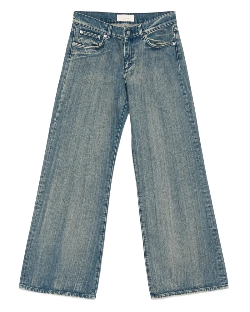 JEANERICA Jeans mit weitem Bein - Blau Blau