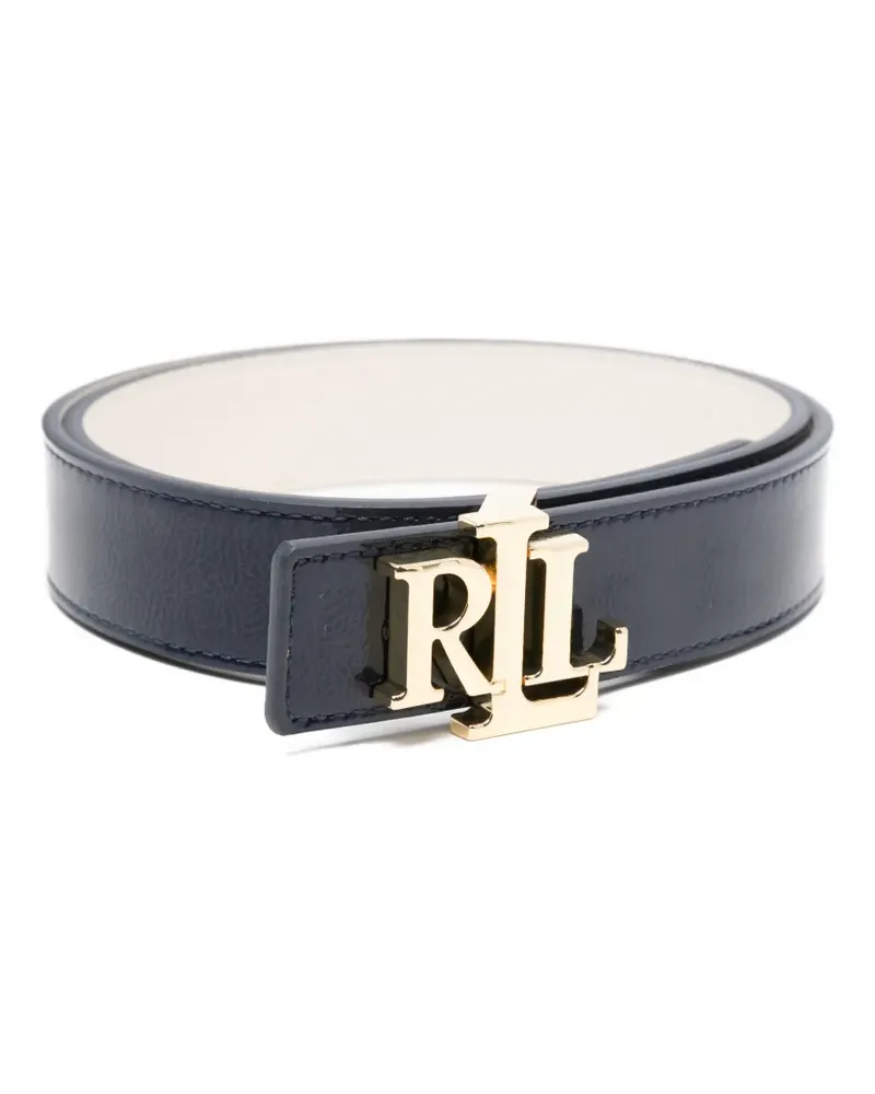 Ralph Lauren logo-buckle belt - Blau Blau