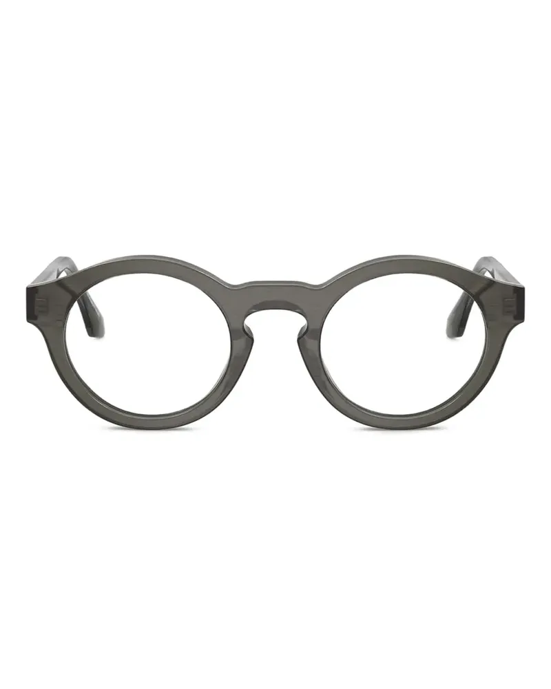 Giorgio Armani Brille mit rundem Gestell - Grün Grün