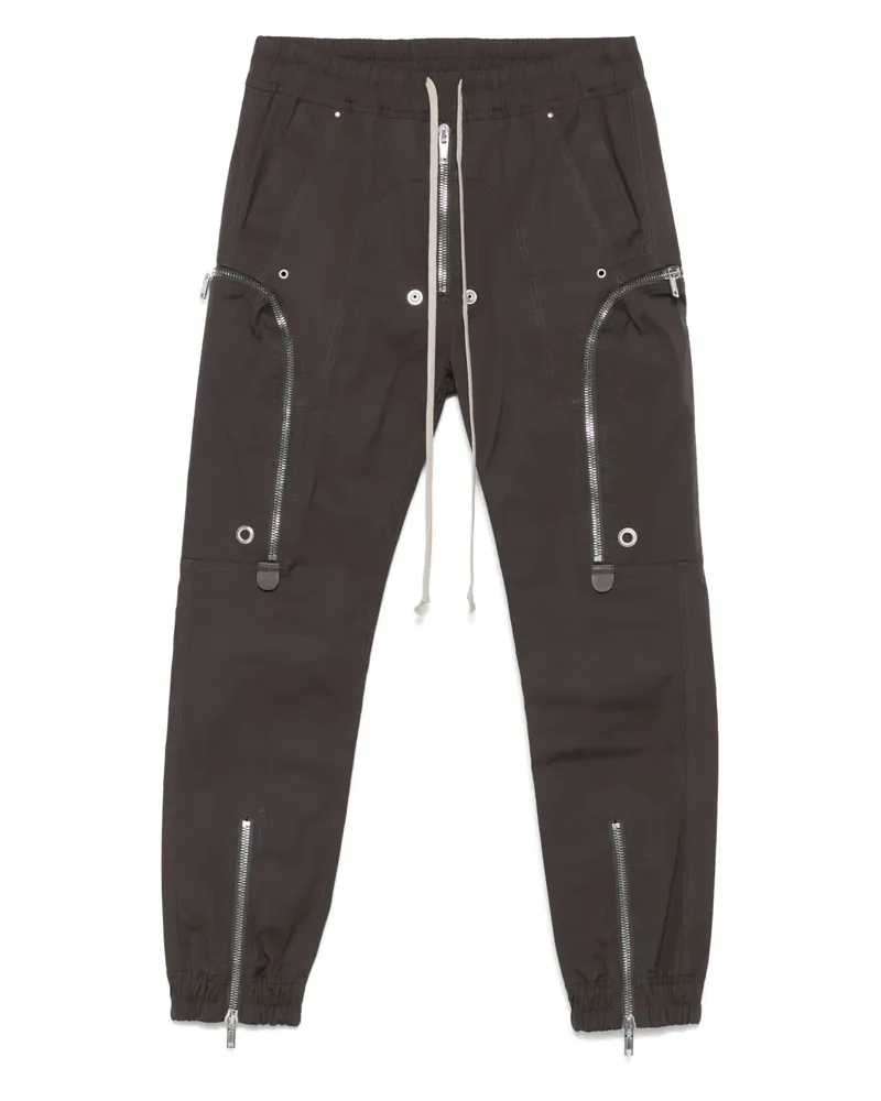 Rick Owens Cargohose mit Reißverschlussdetail - Grau Grau