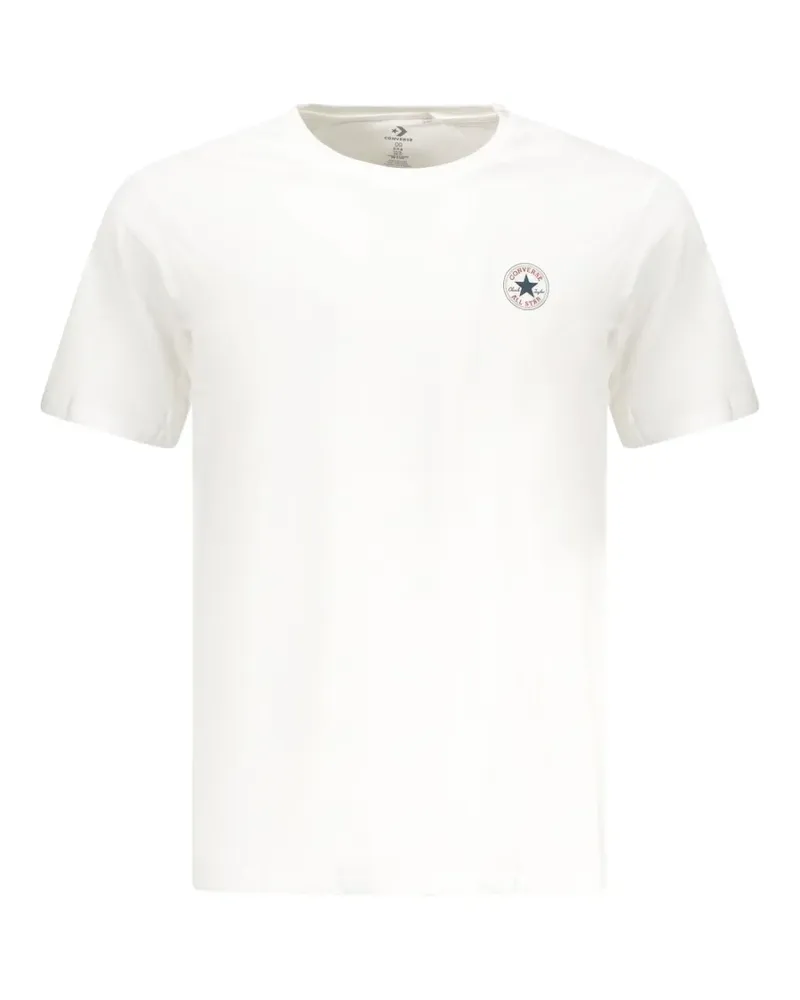 Converse Chuck Taylor logo-patch T-shirt - Weiß Weiß