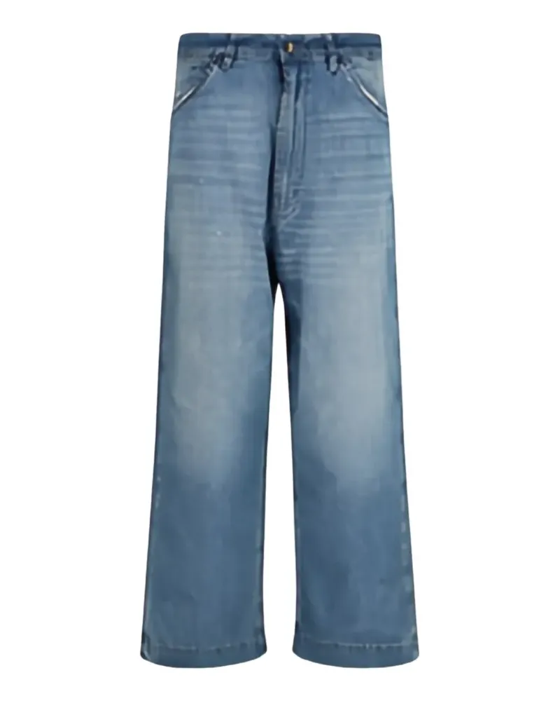 Maison Margiela wide-leg jeans - Blau Blau