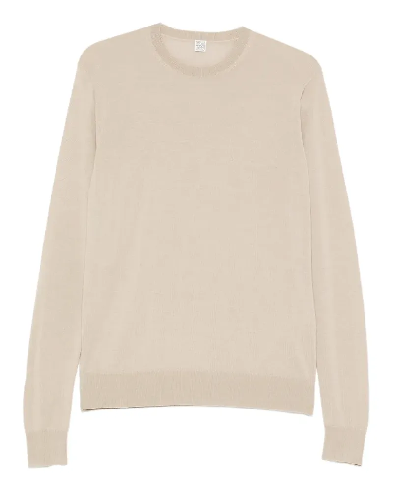 Totême Fein gestrickter Pullover - Nude Nude
