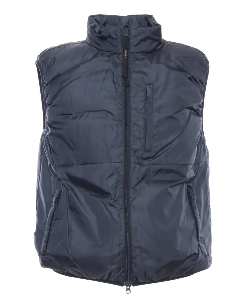 ASPESI Jil padded gilet - Blau Blau