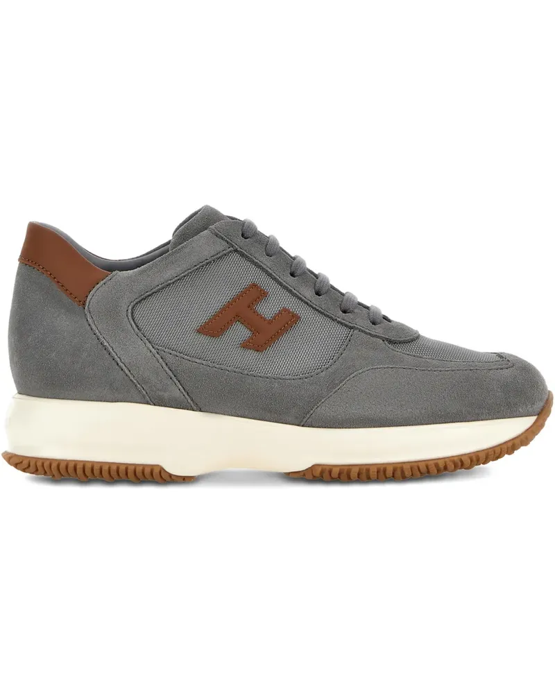 Hogan Interactive Sneakers mit Logo - Grau Grau