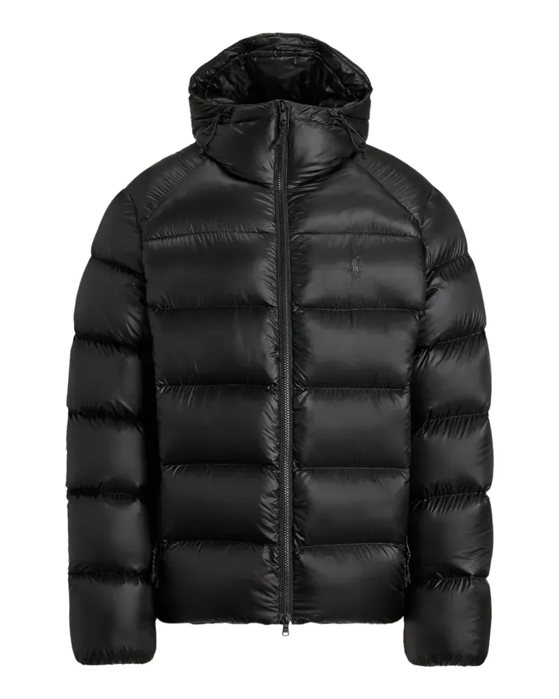 Ralph Lauren Gefütterte Kapuzenjacke - Schwarz Schwarz