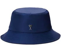 Fischerhut mit Logo-Schild - Blau