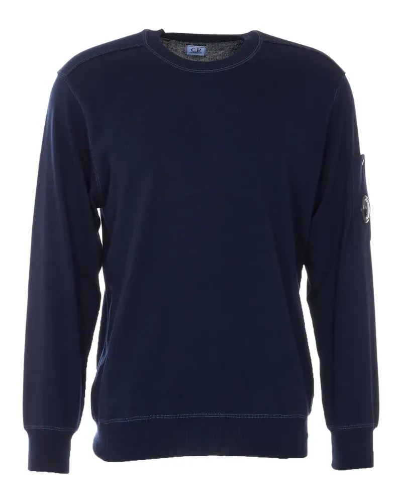 C.P. Company Lens-detail sweater - Blau Blau