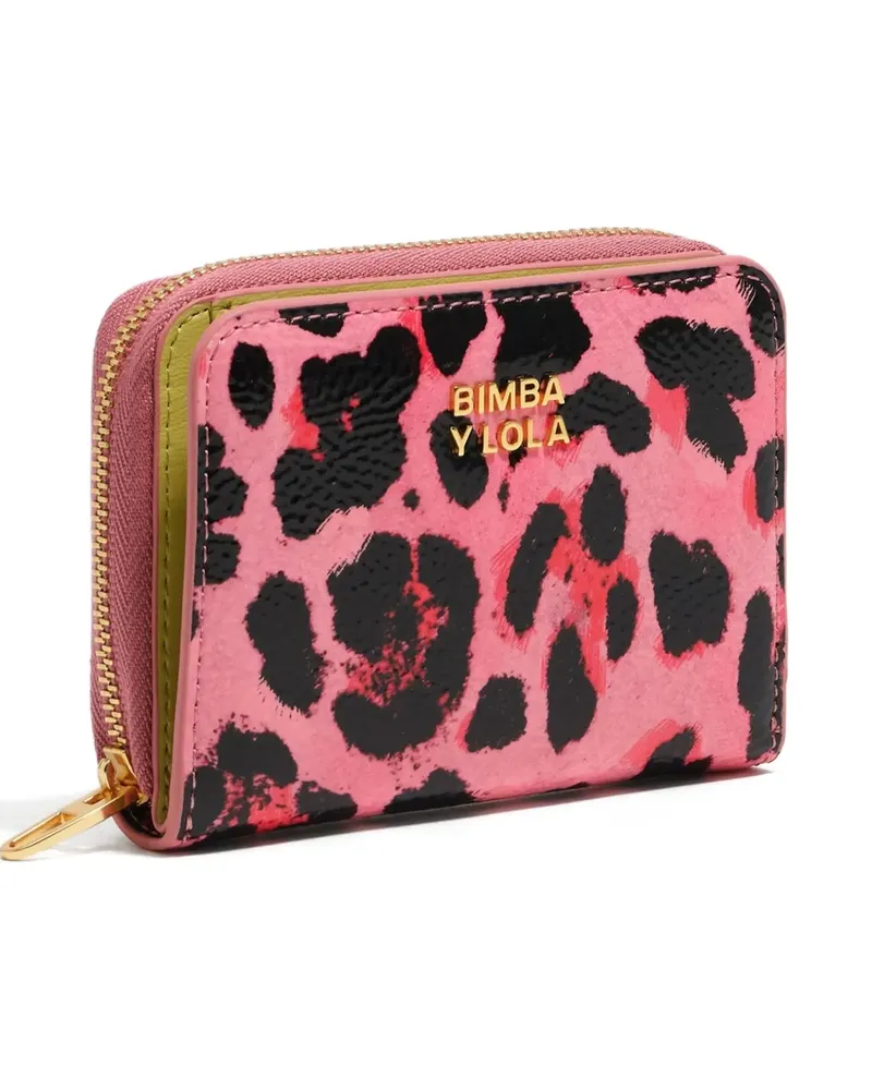BIMBA Y LOLA Portemonnaie mit Print - Rosa Rosa