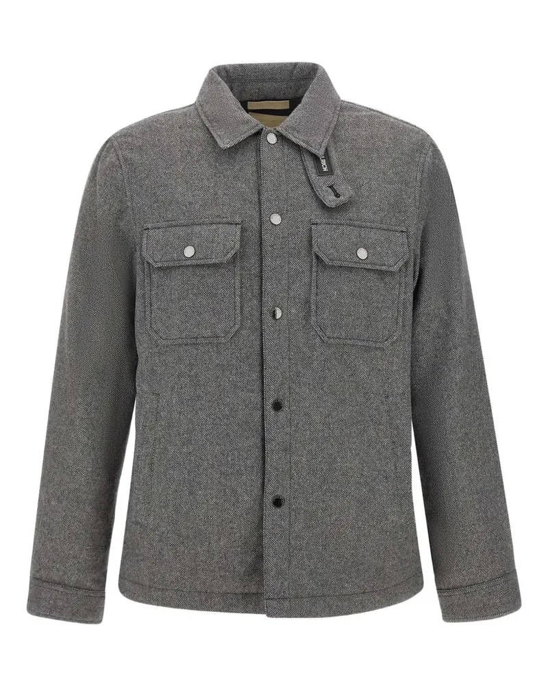 Woolrich Jacke mit Brusttasche - Grau Grau