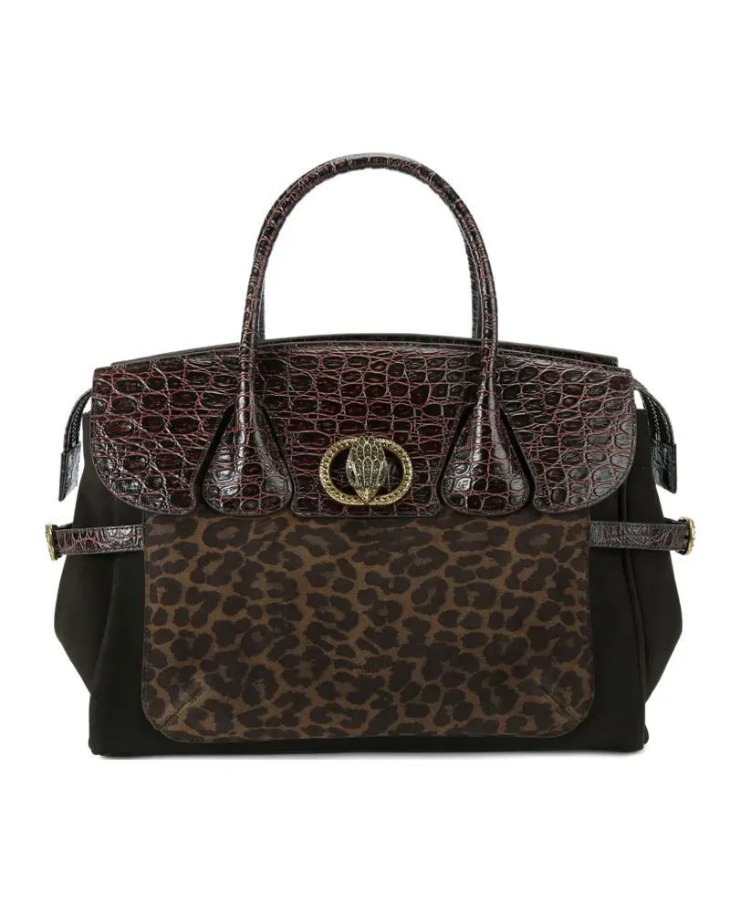 Kurt Geiger Chelsea Tote Bag mit Adlerverzierung - Braun Braun