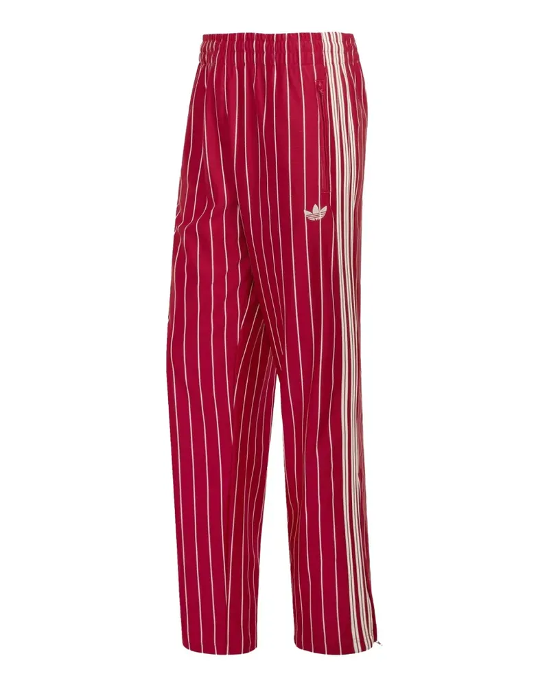adidas Firebird Jogginghose mit Nadelstreifen - Rot Rot
