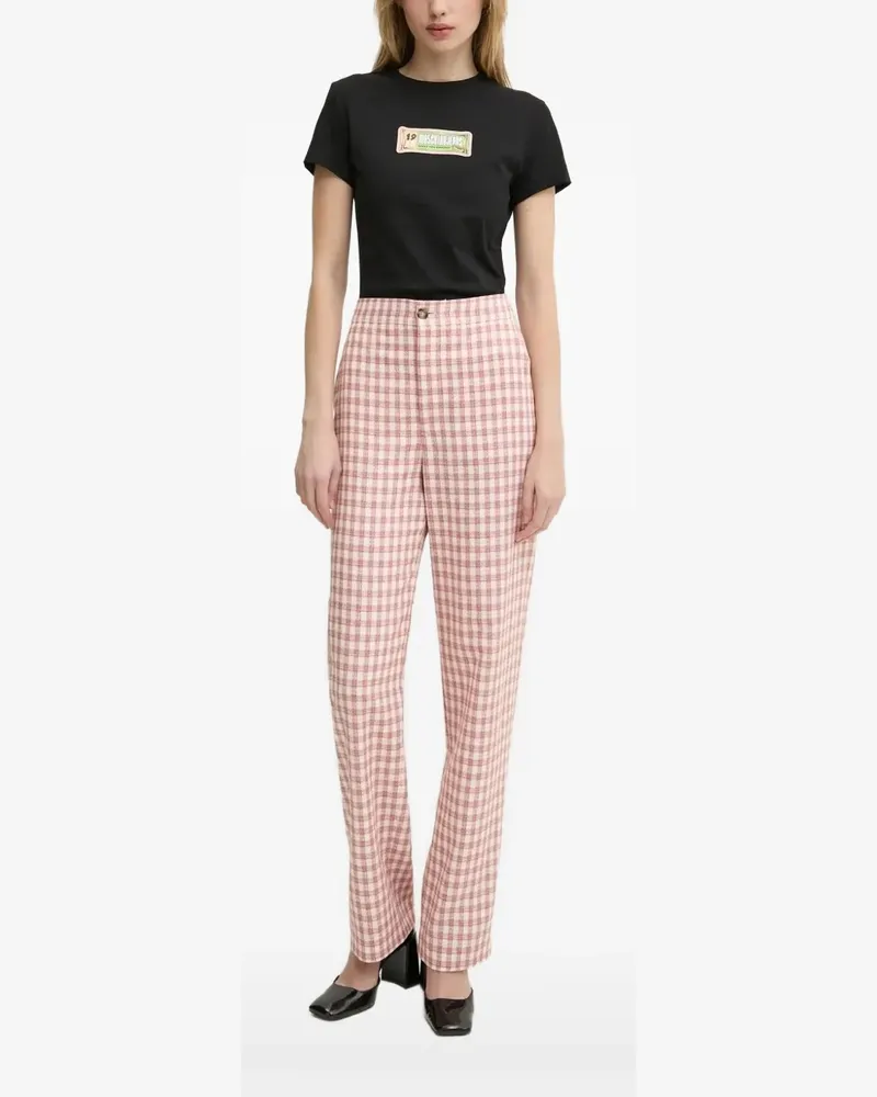 Moschino T-Shirt mit grafischem Print - Schwarz Schwarz