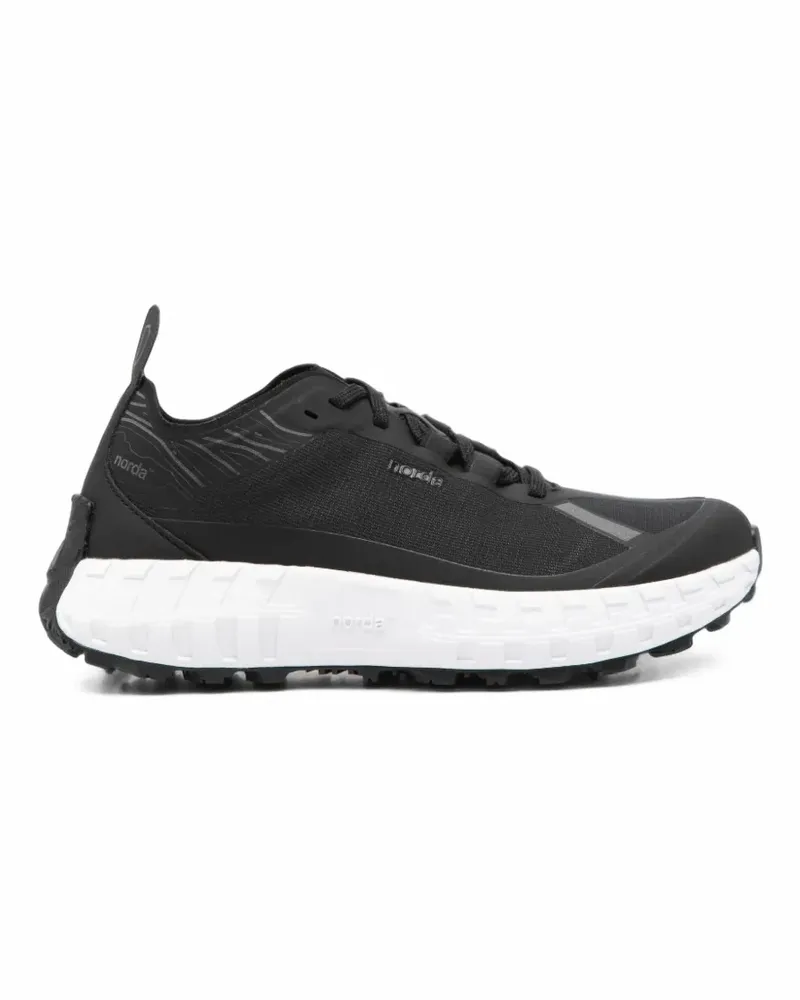 Norda 001 Sneakers mit Schnürung - Schwarz Schwarz