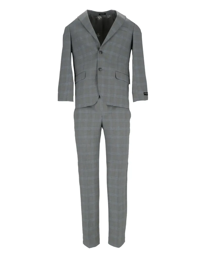 Scotch&Soda Einreihiger Anzug mit Karomuster - Grau Grau