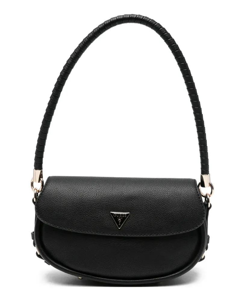 Guess Triangle Tote Bag mit Logo - Schwarz Schwarz