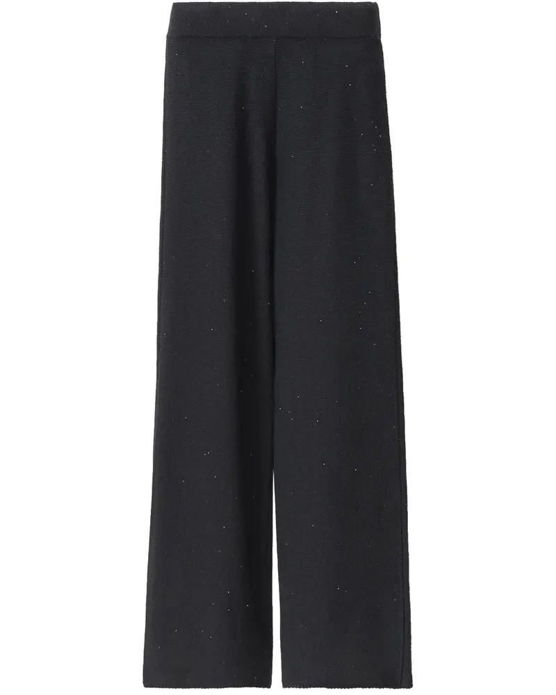 Fabiana Filippi Melierte Hose - Schwarz Schwarz