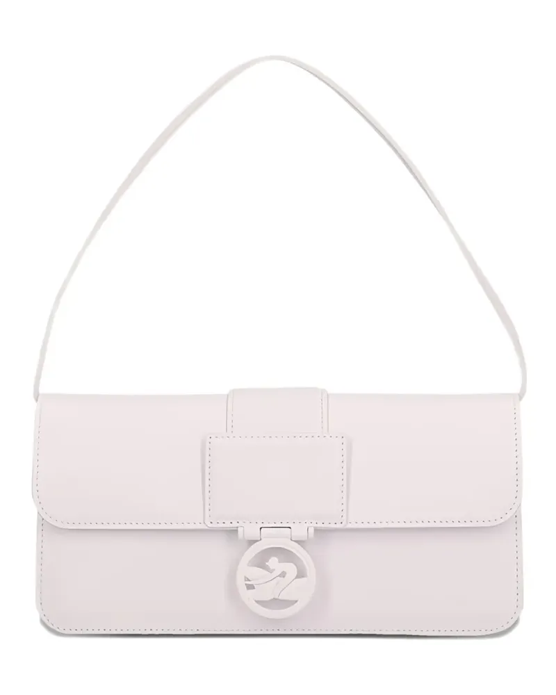 Longchamp Klassische Schultertasche - 007|BIANCO 007
