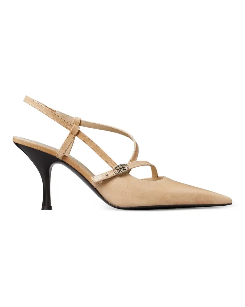 Tory Burch Pumps mit Double T-Schnalle - Nude Nude