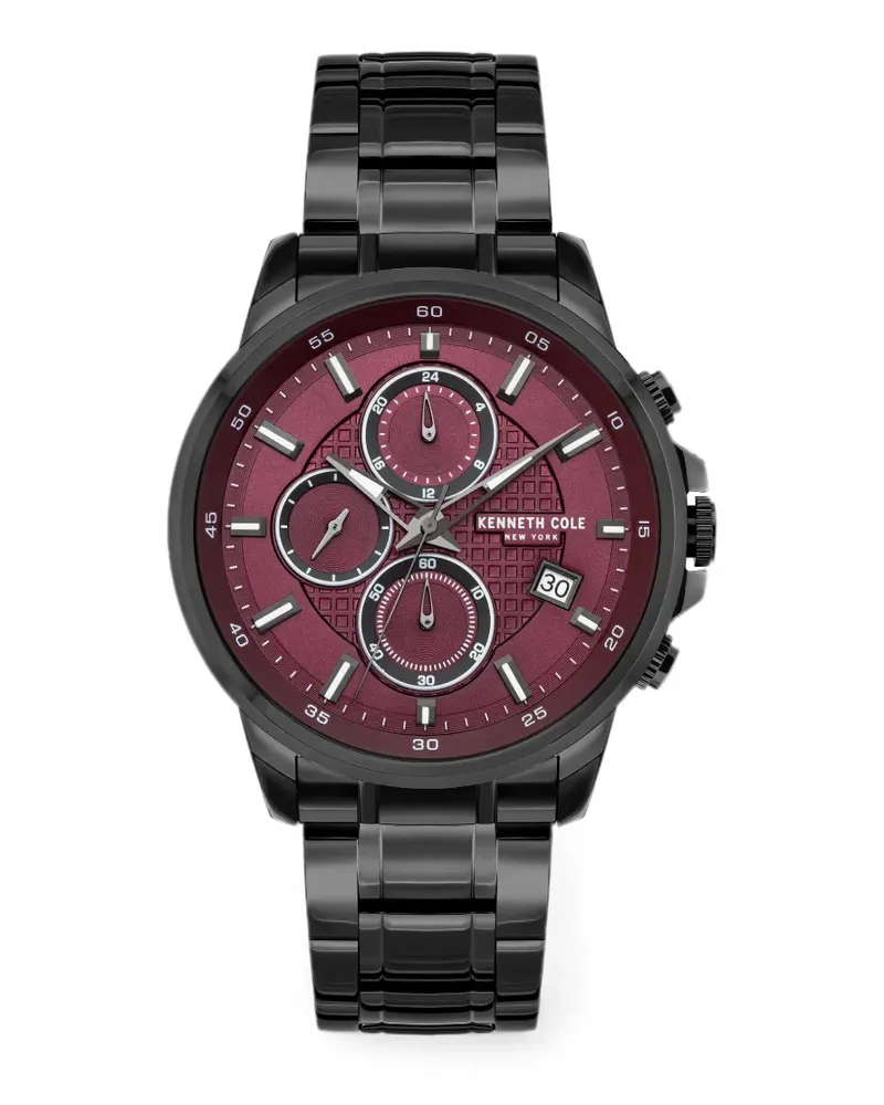 Kenneth Cole Chronograph 42mm - Rot Rot