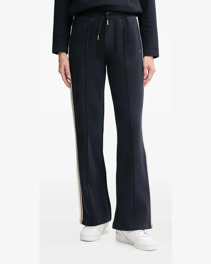 JOOP! Talina stripe drawstring trousers - Blau Blau