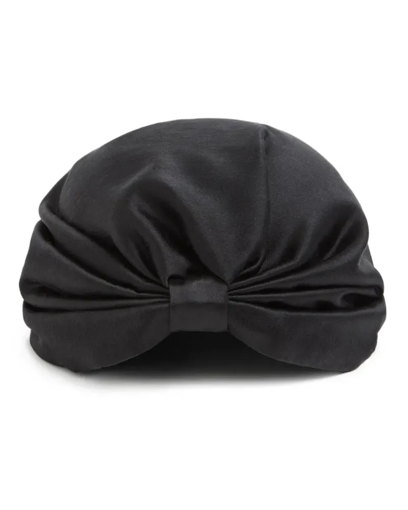 Valentino Garavani Kopftuch aus Seide - Schwarz Schwarz