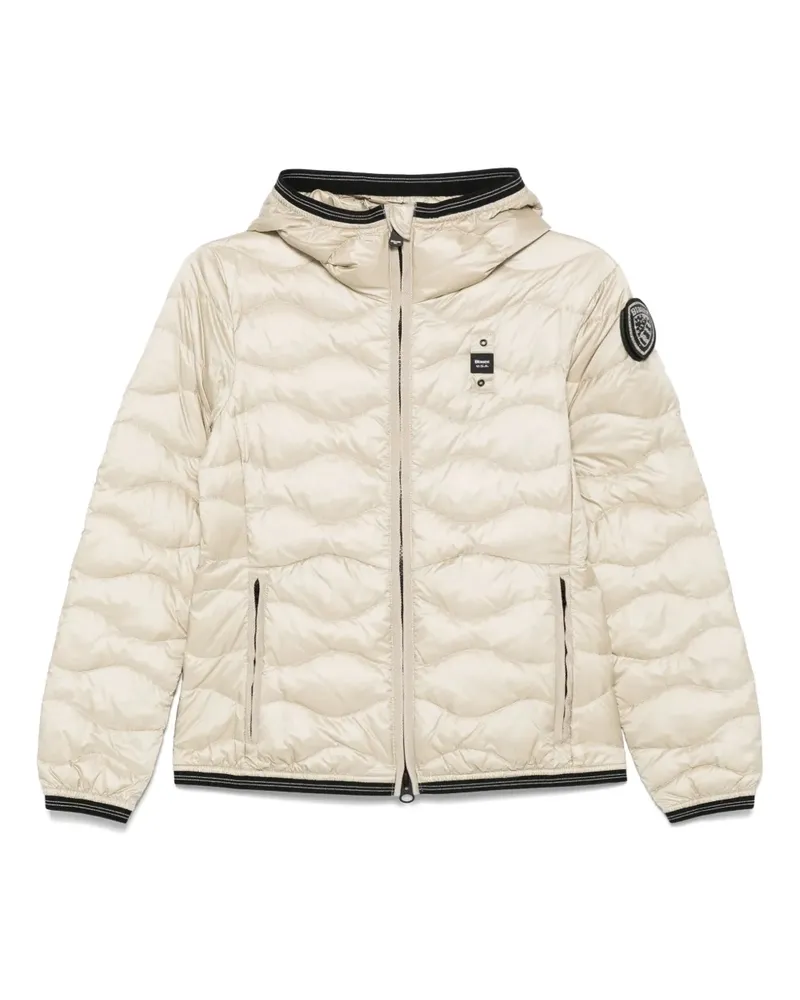 Blauer Monica Jacke - Nude Nude
