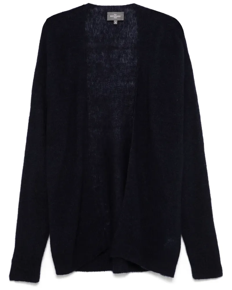 Eric Bompard Fein gestrickter Cardigan - Blau Blau