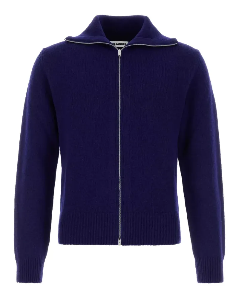 Jil Sander zip cardigan - Violett Violett