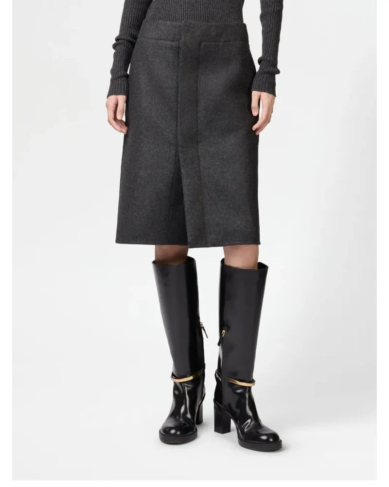 TOD'S Rock mit Taschen - Schwarz Schwarz