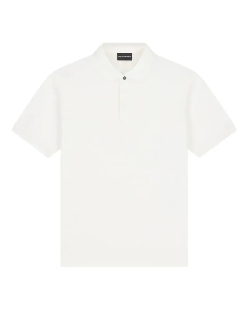 Emporio Armani Klassisches Poloshirt - Weiß Weiß