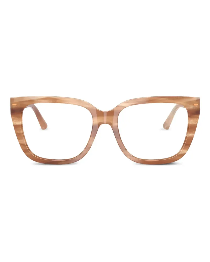 Jimmy Choo Brille im Cat-Eye-Design - Braun Braun