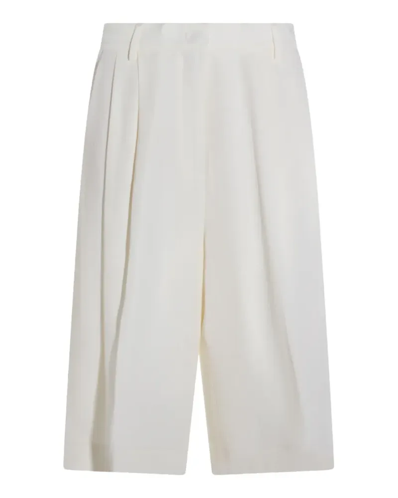 Fabiana Filippi Knielange Plissee-Shorts - Nude Nude