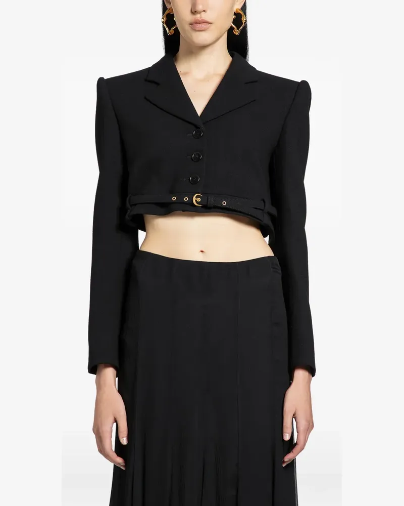 Chloé Spencer cropped jacket - Schwarz Schwarz