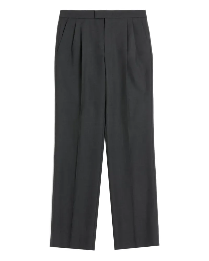 Valentino Garavani Hose aus Wollgabardine - Grau Grau