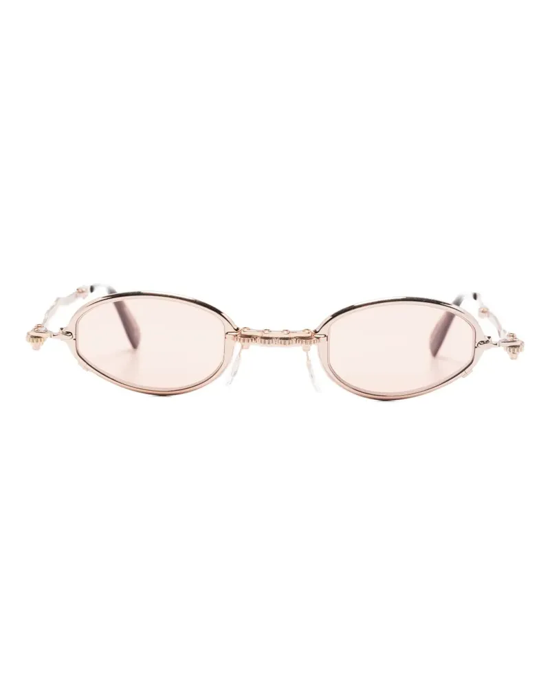 KUBORAUM sculpted oval-frame sunglasses - Rosa Rosa