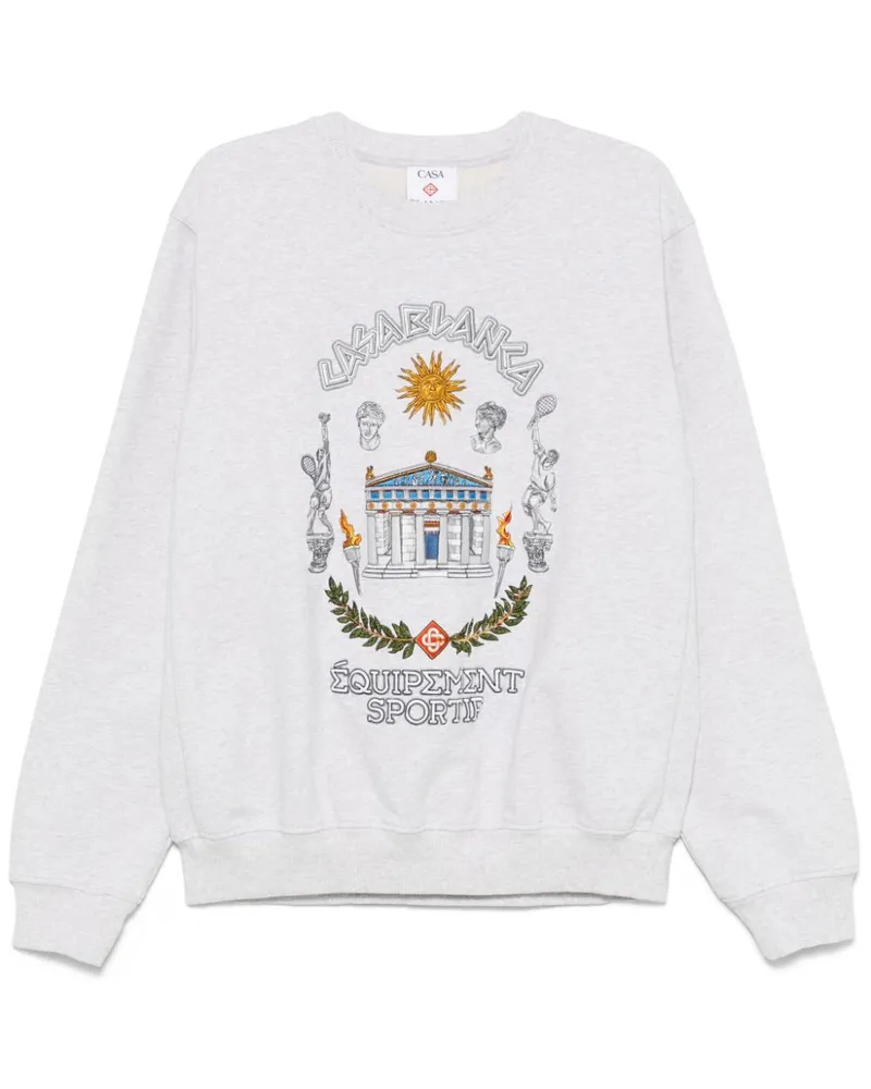 Casablanca Paris Le Temple du Sport Sweatshirt - Grau Grau