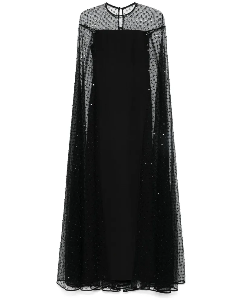 NISSA Abendkleid mit Pailletten - Schwarz Schwarz