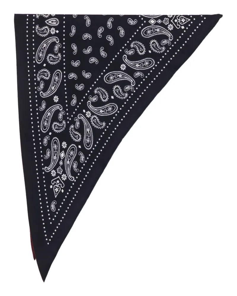 Destin Schal mit Paisleymuster - Schwarz Schwarz