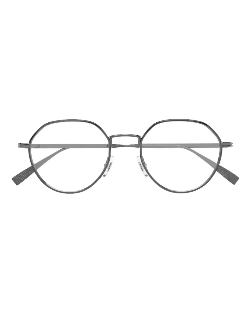 Dunhill geometric-frame glasses - Grau Grau