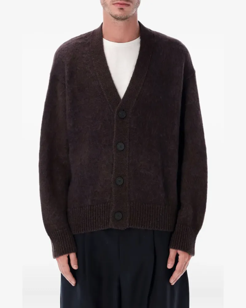 Studio Nicholson Geknöpfter Cardigan - Braun Braun