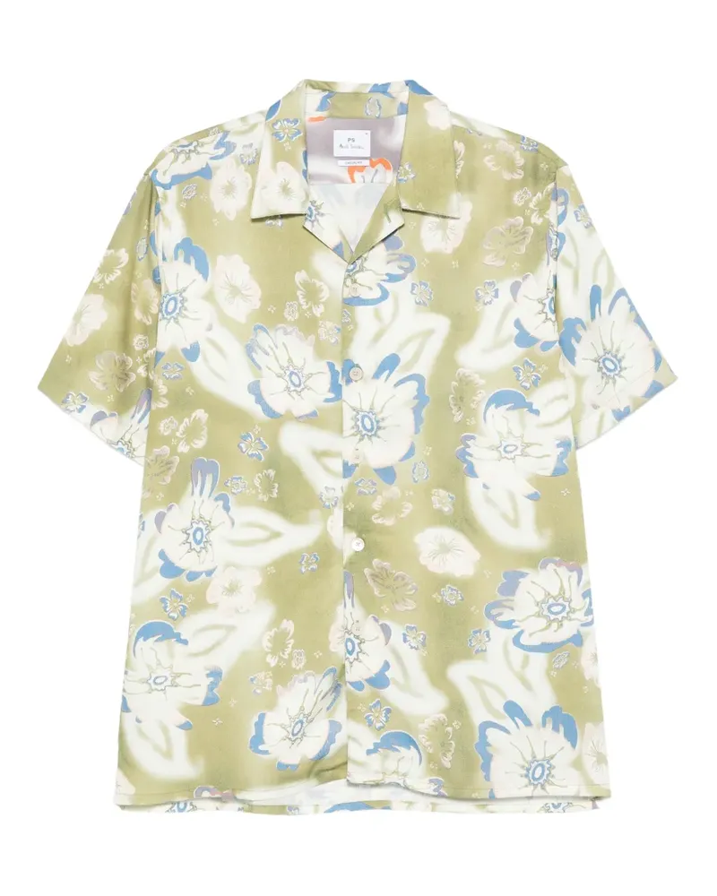Paul Smith floral shirt - Grün Grün