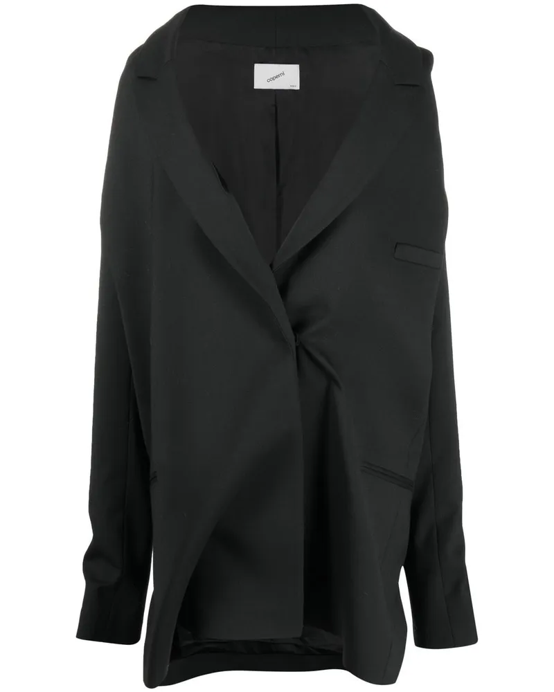 COPERNI Einreihiges Blazerkleid - Schwarz Schwarz