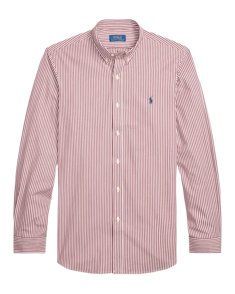 Ralph Lauren Schmales Popeline-Hemd - Rot Rot