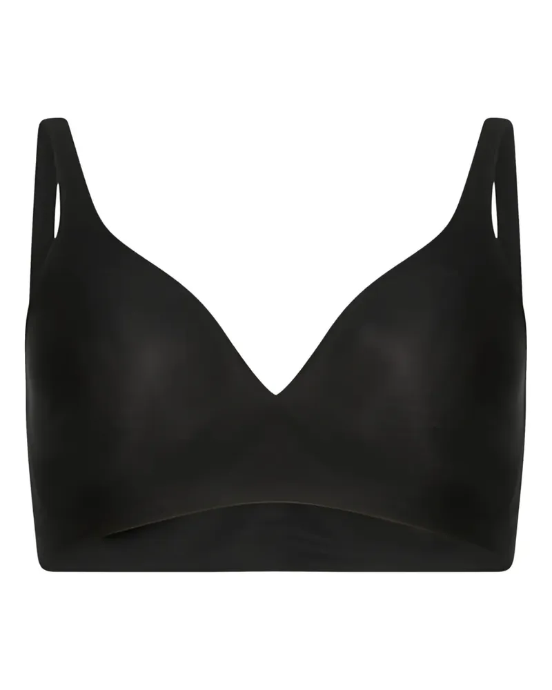 Wolford Nahtloser BH mit V-Ausschnitt - Schwarz Schwarz