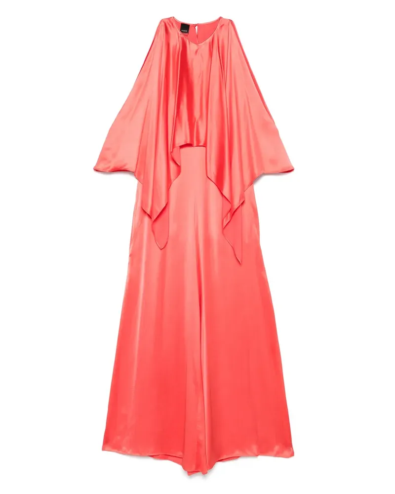 Pinko Maxikleid im Layering-Look - Rosa Rosa