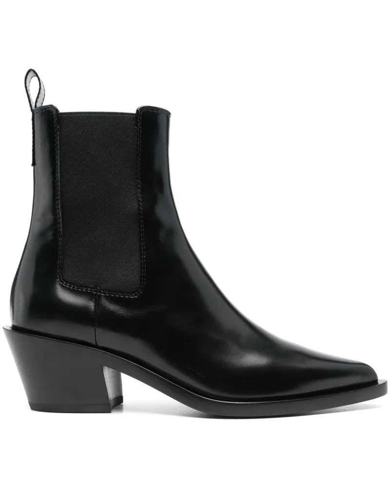 Gianvito Rossi Wylie Stiefeletten 45mm - Schwarz Schwarz