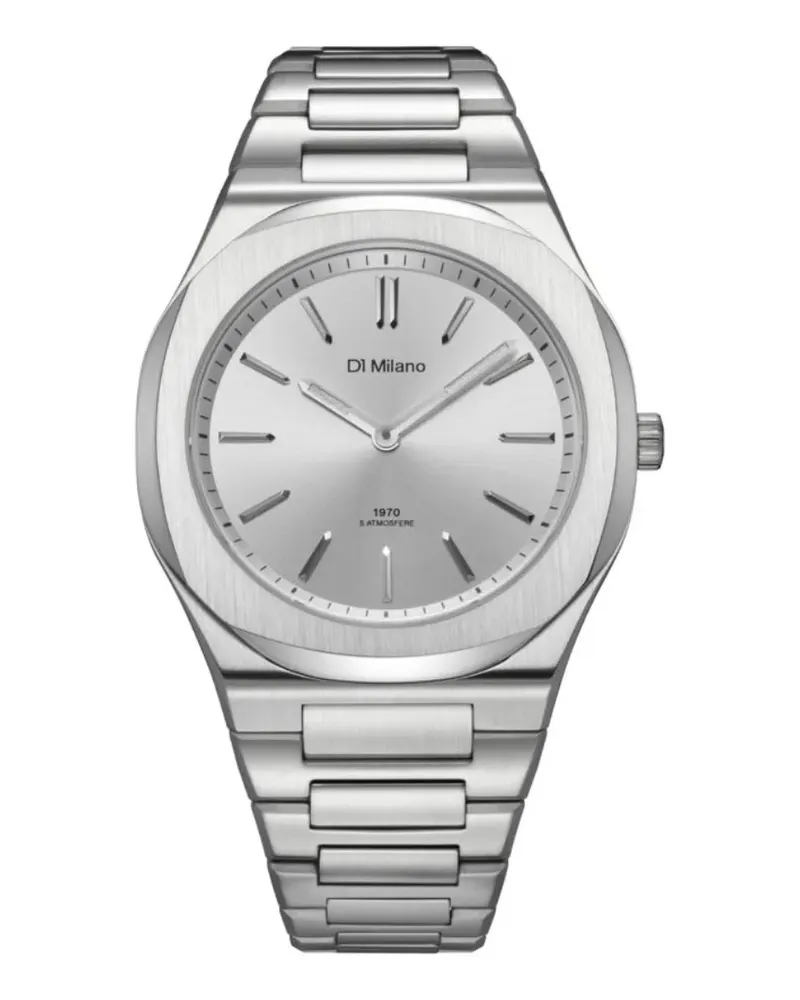 D1 Milano Ultra Thin 1970 Armbanduhr 39mm - Silber Silber