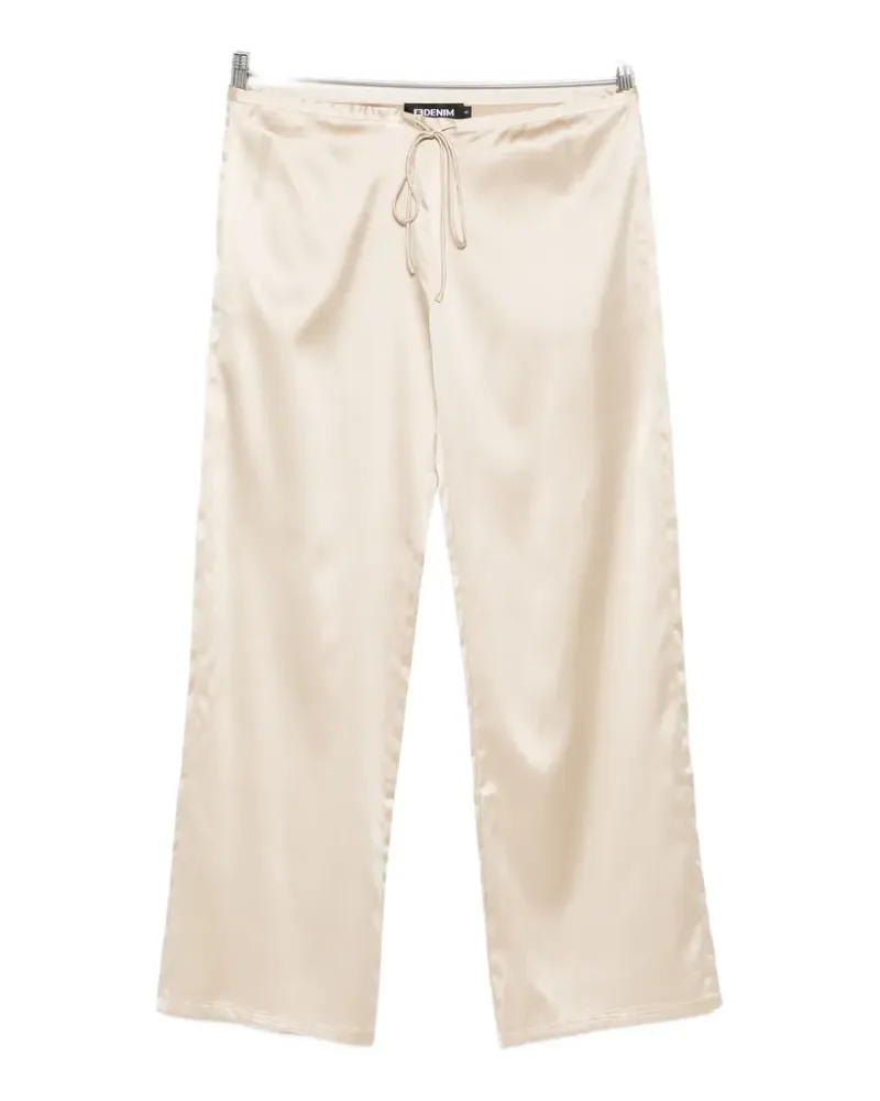 EB Denim Wren drawstring palazzo pants - Nude Nude